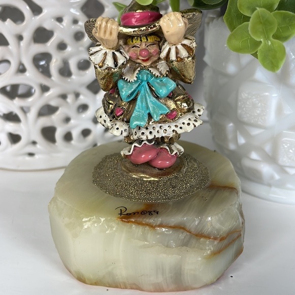 Ron Lee Vintage Circus Clown Candy Apple Artist signed - Picture 8 of 11